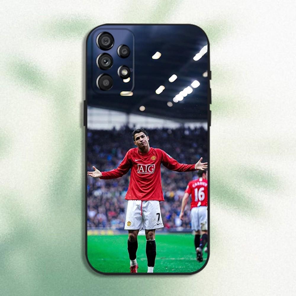 

CR7 Football Star R-Ronaldo-ES Phone Case For Samsung Galaxy A20,A21s,A22,A31,A32,A52,A53,A72,73,A80 Soft Black Cover Samsung a72