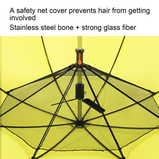 Umbrella with Fan And Mist Spray USB Rechargeable 3000mAh UV Blocking 3-in-1