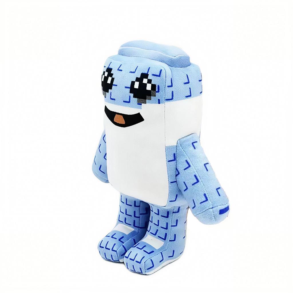 New Blue Plush Toy STEAL a BRAINROT Cute House Doll Soft Toys for Kids Game Surrounding Birthday Gifts