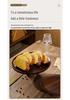 Japanese Style Acacia Wood Cake Stand - High-Footed Dessert Tray and Snack Plate for Living Room Display