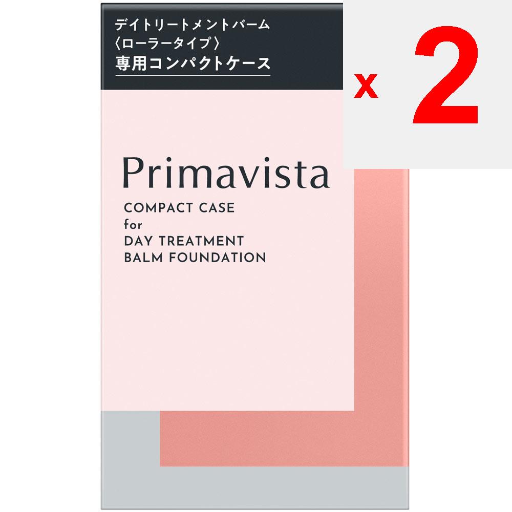 Kao Sofina Prima Vista Compact Case for Day Treatment Balm <Roller Type> 1 Pc. Foundation (Other) To Use the Refill Case, Remove the Inner Dish from T