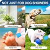 [FUTURE Pet Shower Head] Silicone Pet Shower Head | Portable Dog Bathing And Outdoor Drinking Nozzle, Multifunctional Shower Spray Head - Pet