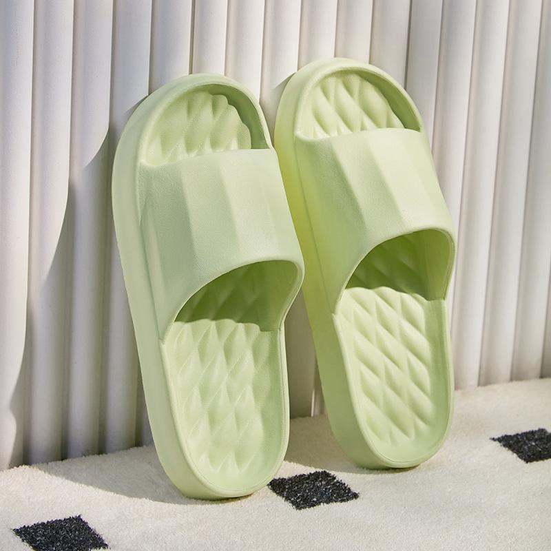 EVA Schlüpfsandalen neue Karomuster coole Hausschuhe Paar Indoor-Flip-Flops