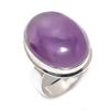 Sage Amethyst Gemstone Handmade 925 Sterling Silver Jewelry Ring Size 8 q9G98