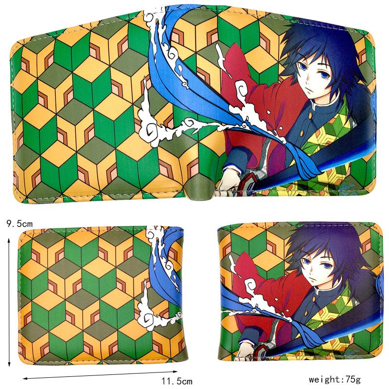Krátká peněženka Kimetsu No Yaiba Tanjiro Kamado s kapsičkou na mince