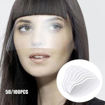 Eyebrow Shower Hairdressing Eye Shield Transparent Face Cover Hot Goggles  for Adults Children