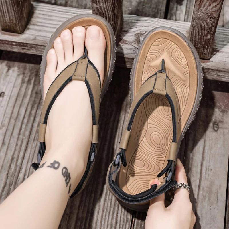 Fashion Sports Male Shoe Outdoor Soft Luxury Designer Open Toe New Arrival on Offer Pvc 2025 Breathable Summer Low Price H Men's Sandal