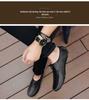 Men's Genuine Leather Driving Loafers - Wide Fit, Autumn/Winter Casual Korean Style