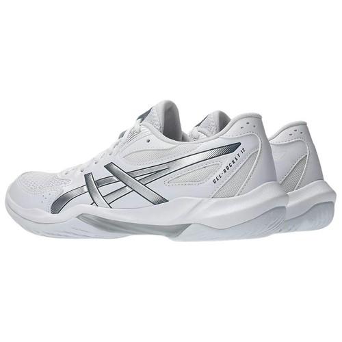 Asics Gel Rocket 12 White Pure Silver Women's - 1072A119-101