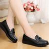 Spring Low Cut Solid Color Round Toe Waterproof Flat Shoes Simple Comfortable Daily Wear Versatile Women's Single Shoes