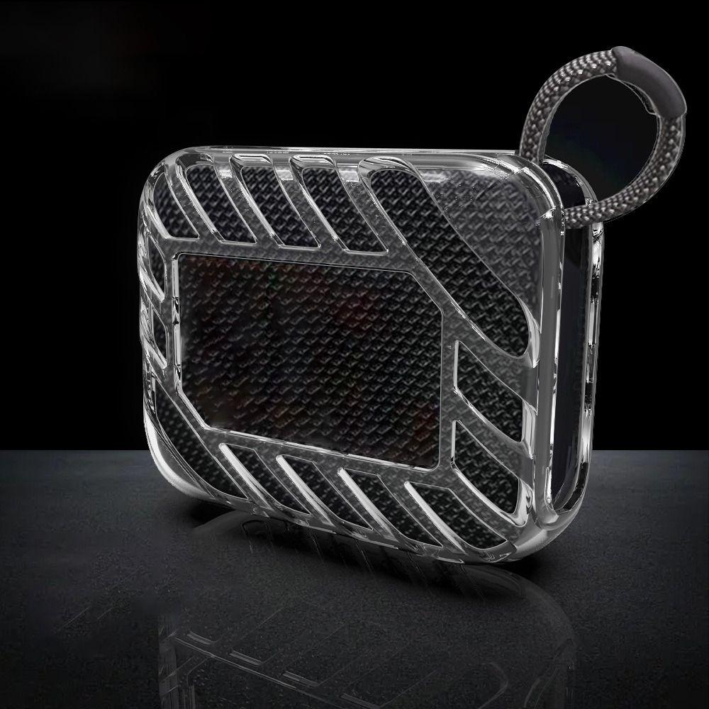 Shockproof Bluetooth Speaker Clear Case Transparent Protective Case for JBL Go 4 Outdoors