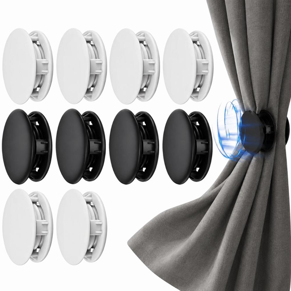 ABS Curtain Light Blocking Fasteners No Drill Curtain Fixer  Bedroom Dorm Shower Curtain
