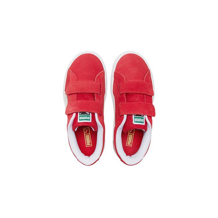 Puma Classic Xxi Casual Low-Top Kids Sneakers Kids Sneakers White Red 380563-02