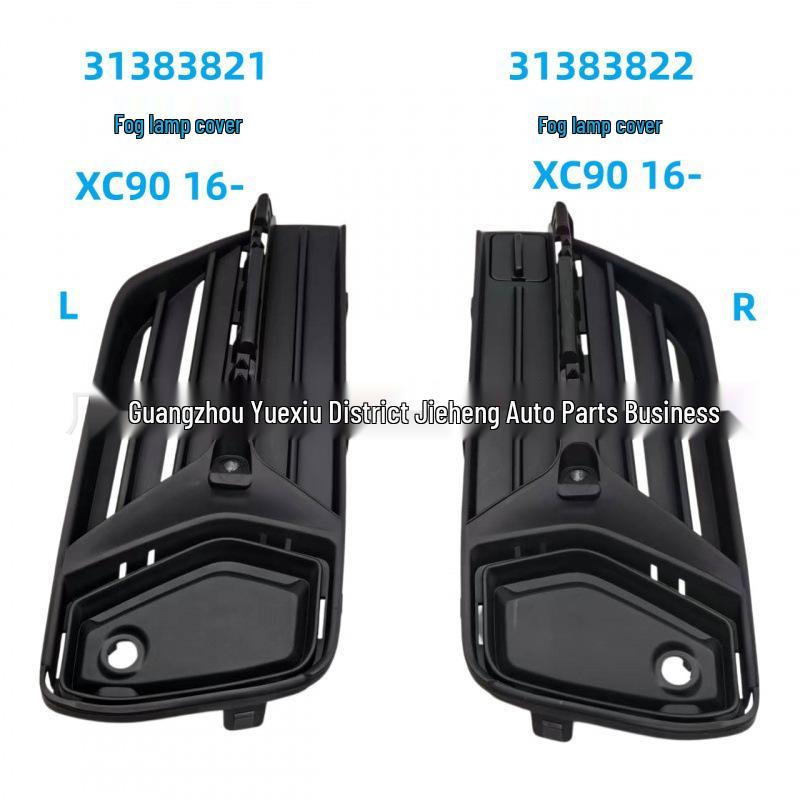 

Volvo XC90 16- Fog Light Cover: Left & Right Front Bumper Outer Grille.