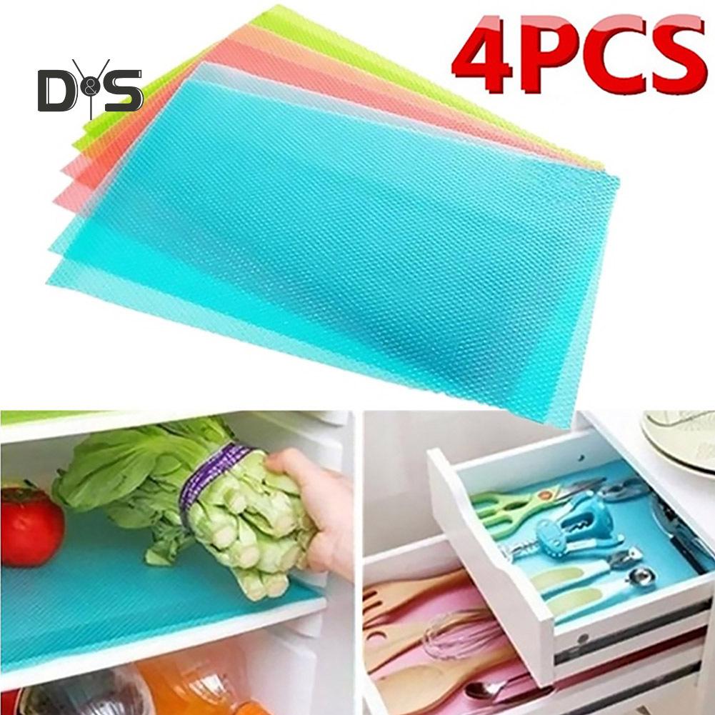 Refrigerator Pad Waterproof Antifouling Moisture Absorption Non-slip Mat