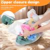 Clear Stuffed Animal Storage Back Pillow Cover PVC Waterproof Plush Toy Storage Backrest Cushion Cover 30L Clothing Storage Bag