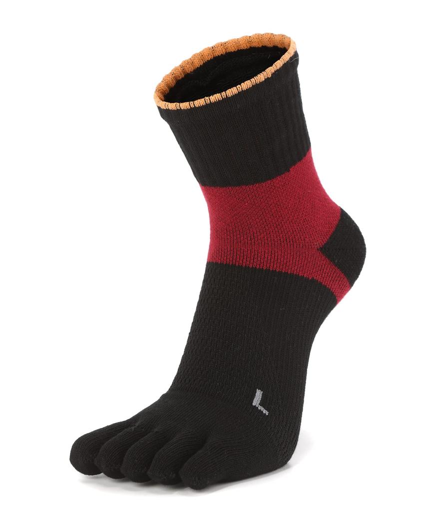 WIOIW Women's Five-Toe Socks, Thick Cotton, Durable, All-Season, Thick, 3-Pair Set