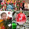 15 Christmas Balls  Christmas Tree Decoration Ornaments For Christmas Tree Holiday Wreath Garland Decoration Ornaments, Red And Gold, 6cm