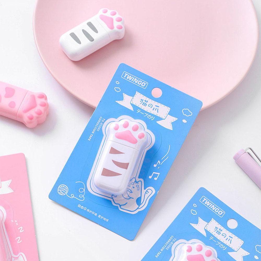 

Школьные и канцелярские товары Корректирующая лента для кошачьих когтей Канцелярские корректирующие принадлежности Корректор белого цвета