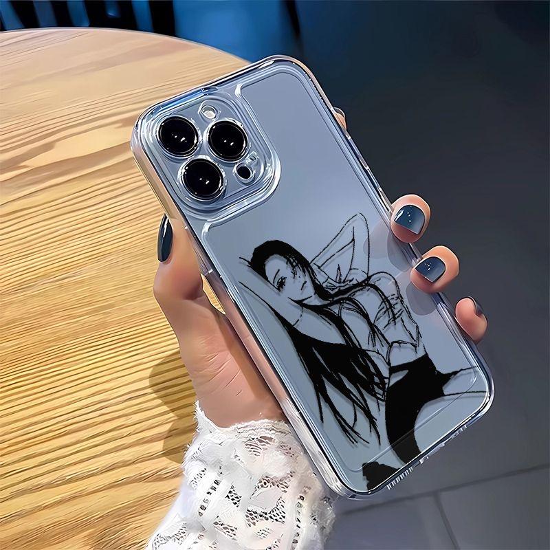 Sexy Girl Soft Clear Phone Case For Iphone 16 15 14 13 12 11 Pro Max Cover For Iphone 16 Plus X XS Max XR 7 8 16E Case Cover