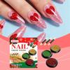 Nymixa Magic Glitter Nail Art Set: Multi-color Mirror Surface Outline Decoration.
