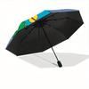 1pc Rugrats Automatic Umbrella - 8-Rib Foldable Design, Outdoor Adventures, and Family Celebrations, Durable Canopy Material Yy250823116