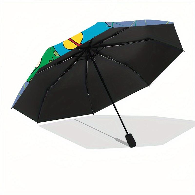 1pc Rugrats Automatic Umbrella - 8-Rib Foldable Design, Outdoor Adventures, and Family Celebrations, Durable Canopy Material Yy250823116