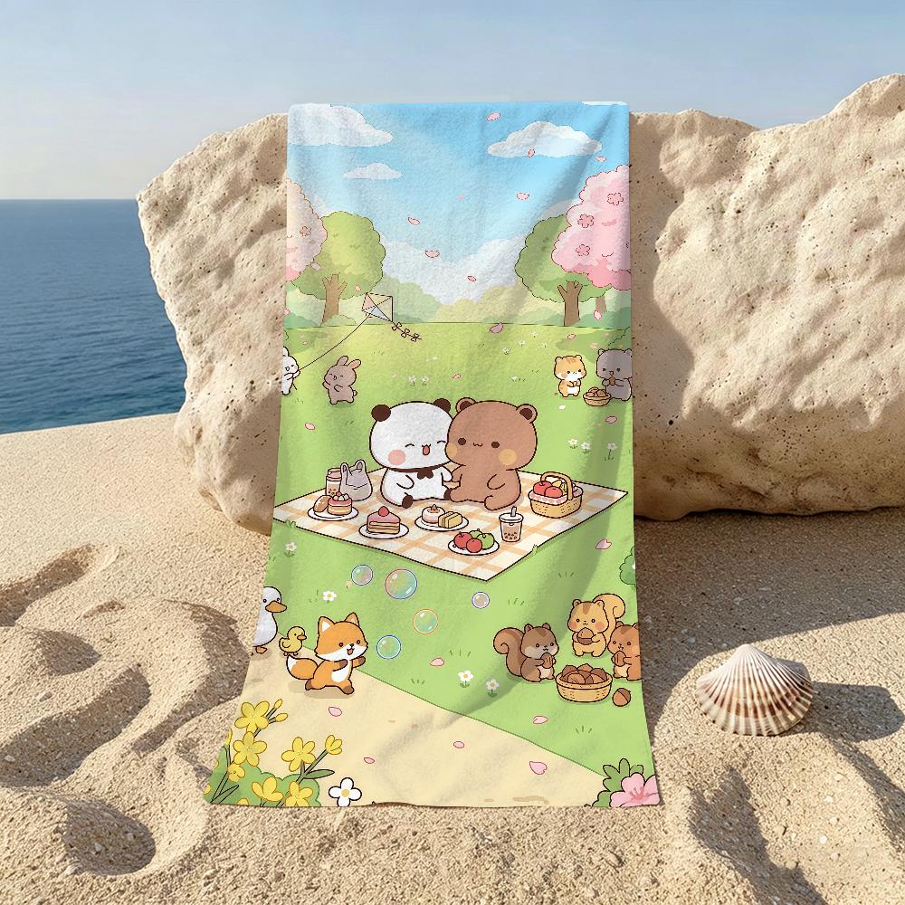Cartoon B-bubu Dudu Towel Towels For Beaches Yoga Studios Gyms Hot Springs Swimming Pools And Picnics