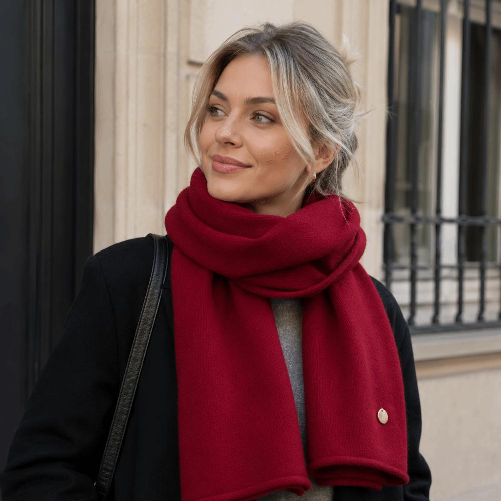 Keep Warm Winter Scarf Windproof Knitted Scarf Fashion Lady Shawl Wrap  Women