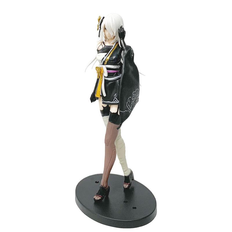 NieR:Automata Cheongsam YoRHa Type A No.2 Figurine Desk Sexy Girl 2B Cheongsam Mask GK Statue Pvc Model Collect Toy