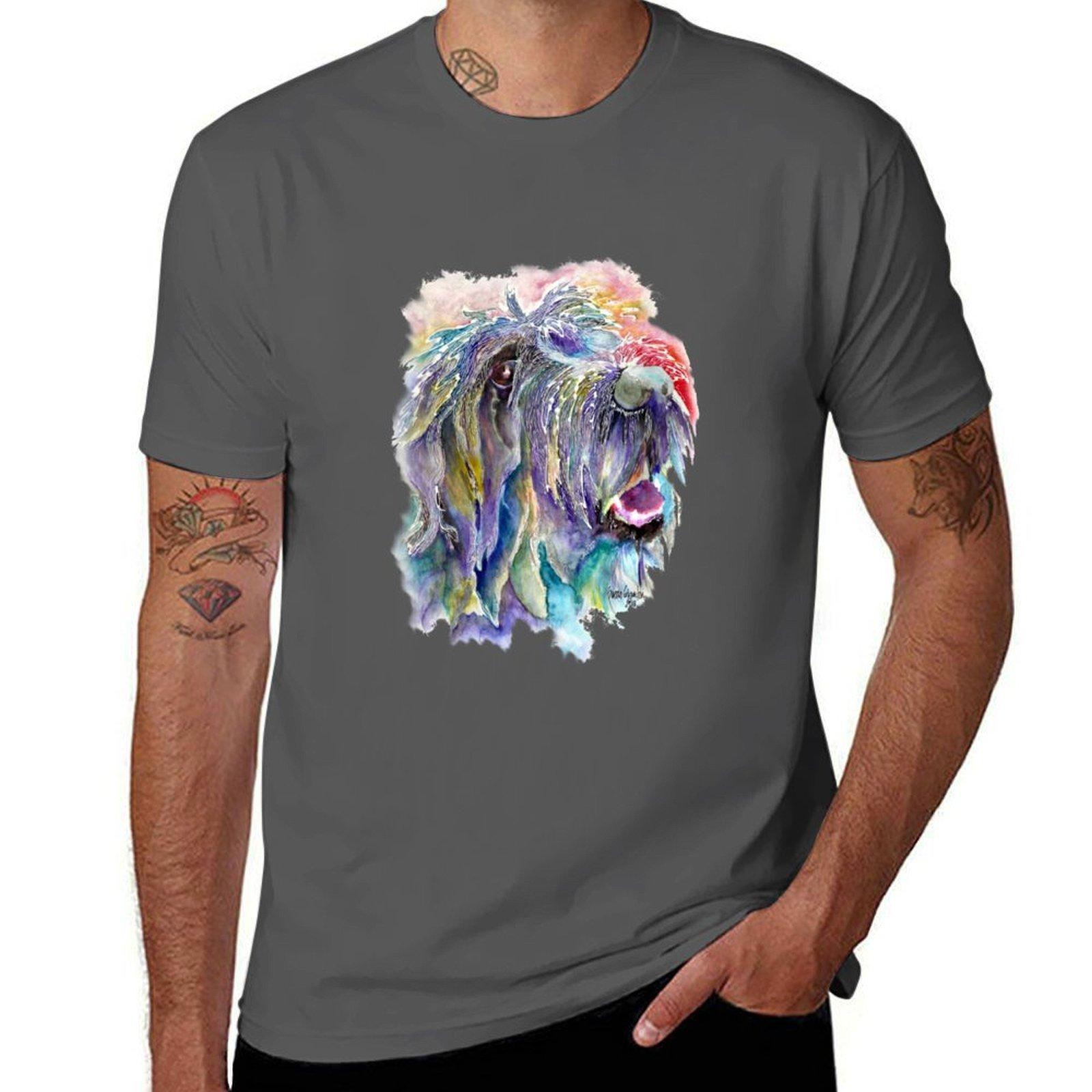 

Colorful Griffon let it flow T-Shirt graphic t shirts for man man tshirt T-Shirt 4XL