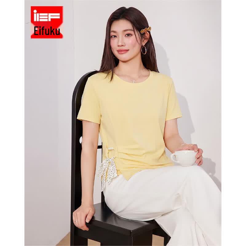 IEF 2026 Summer Korean Style Design T-shirt M