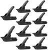 Outdoor Hike Tent Camping Survival Hangers Snap Caravan Jaw Grip Tarp Clips Awning Clamp Tent Clamp