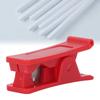 3 Stück PTFE-Schlauchschneider 1/8 bis 3/4 Zoll Schneidkapazität Weichschlauchschneider für Nylon PVC PU-Rohr