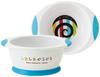 Skater Rice Striped X 10 X Children's Bowl, Easy-to-Scoop Design, Design, 12.5 5.2cm (WP2)