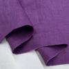 Tissu Pur Lin Lin Lavé Confortable Respirant Tissu Printemps Été DIY Robe Pantalon Large Veste Légère Vêtement