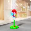 Automatic Bubble Machine for Kids Bubble Blower with Lights And Music Adjustable Height 17-38 Inches Vertical Bubble Tower Stand Hands-Free