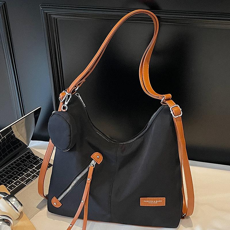 New Trendy Fashion Backpack Tote Bag Women's Simple Large-capacity Shoulder Bag Korean Casual Commuter Messenger Bag