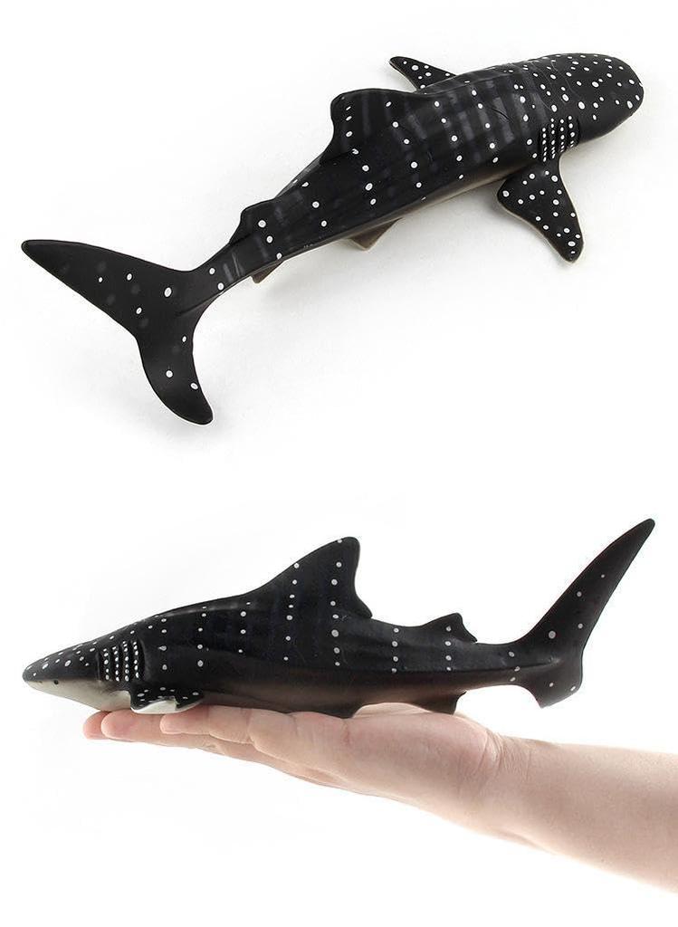 Nekogamiyama Whale Marine Life Interior Large 21x10.5cm Shark Figure Miniature ABS Resin