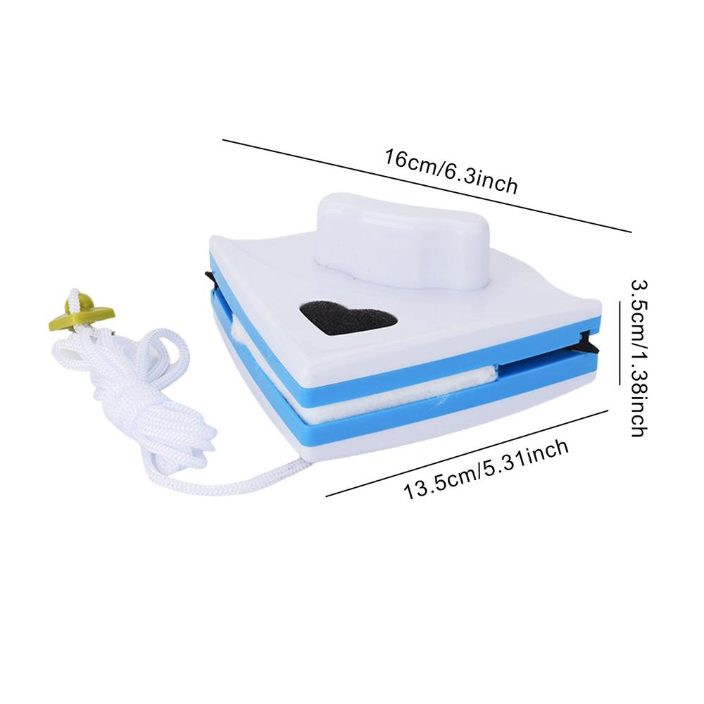 

Двухсторонний сильный магнитный стеклоочиститель для мытья окон Двухсторонняя щетка для мытья окон Предмет домашнего обихода