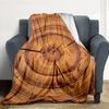 Wood Texture Flannel Blanket Throw Blanket Soft Warm Sofa Bed Camping Home Decor Unique Christmas Gift C9261405
