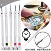 5-Piece Precision Flathead Screwdriver Set for Watches, 0.8mm-1.6mm, for Replacement, Band Adjustment, Computer Repair, Eyeglass Repair, and Watch