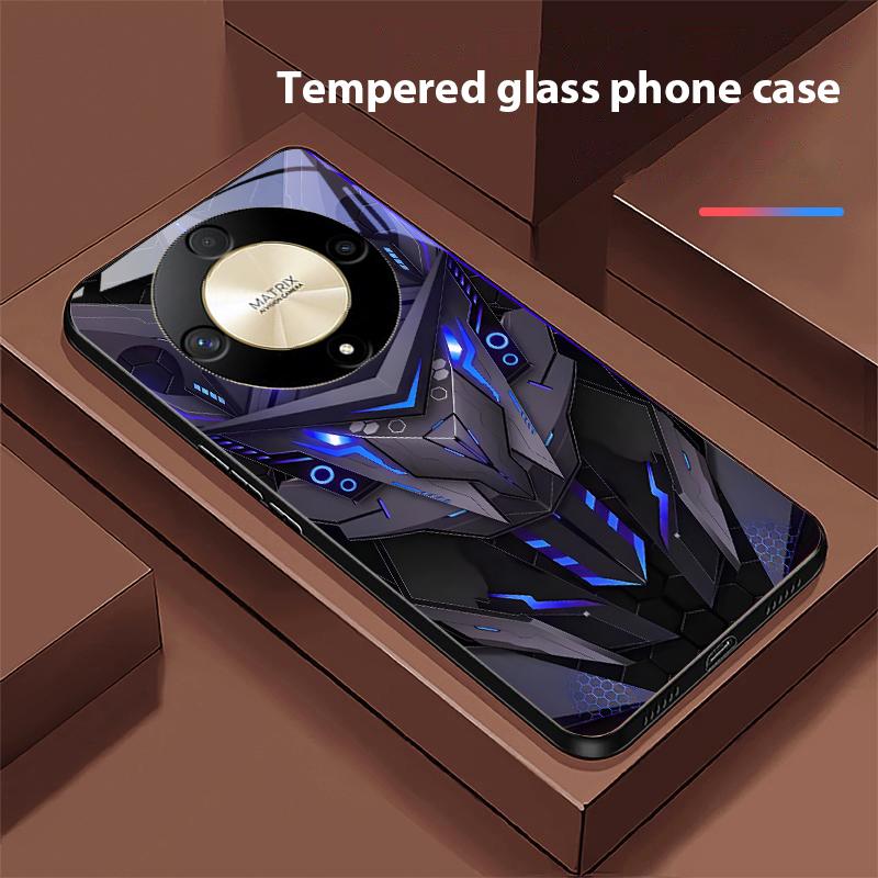 Kreatives Mech Für Honor Magic 6 50 70 90 Lite X7b 200 Pro Nova 10 Nova 5T X6 P30 Pura 70 Ultra Gehärtetes Glas Handyhülle