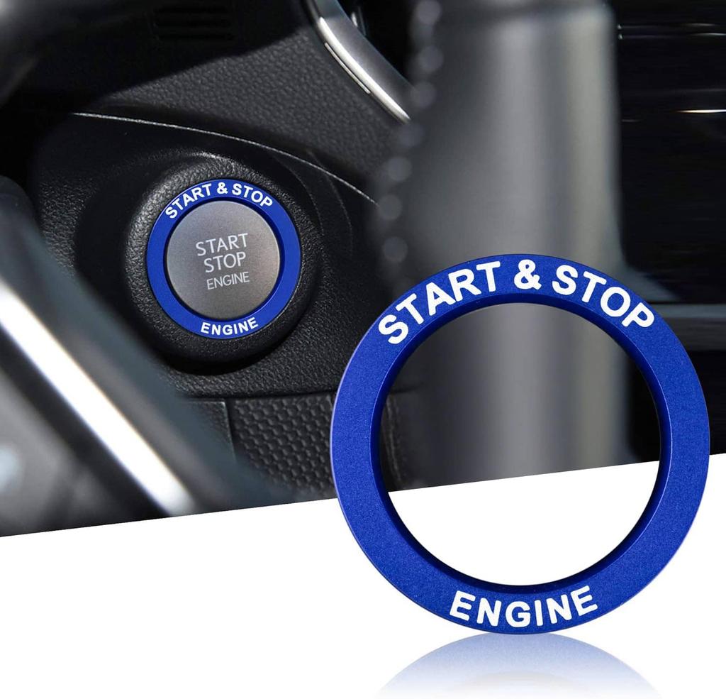 Toyota / Daihatsu / Daihatsu Compatible Engine Start Starter Ring, Aluminum Cover, Interior Decoration,