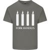 Four Candles Fork Handles Funny Two Ronnies Unisexs Light Cotton TShirt