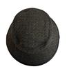 Hermes Bucket Hat Hat Wool Hat Brown Wool Used