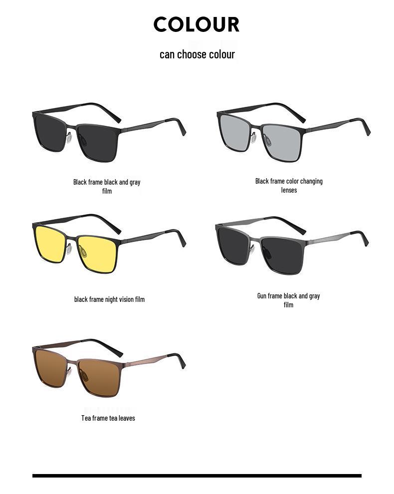 Men's Polarized Anti-UV Fashion Driving Sunglasses