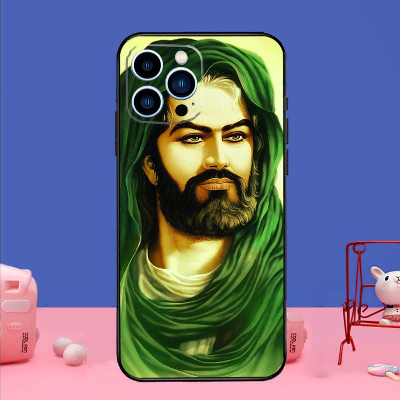 Islamic Hz Ali Phone Case For iPhone 17 Air 16 15 14 11 12 13 Pro Max 13 Mini 15 16 Plus 16e Bumper Cover