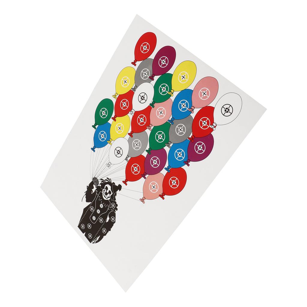 10Pcs Shooting Targets Paper Archery Paper Targets Bow Arrow Hunting Shoot Accessories 45x32cm Clown Balloon