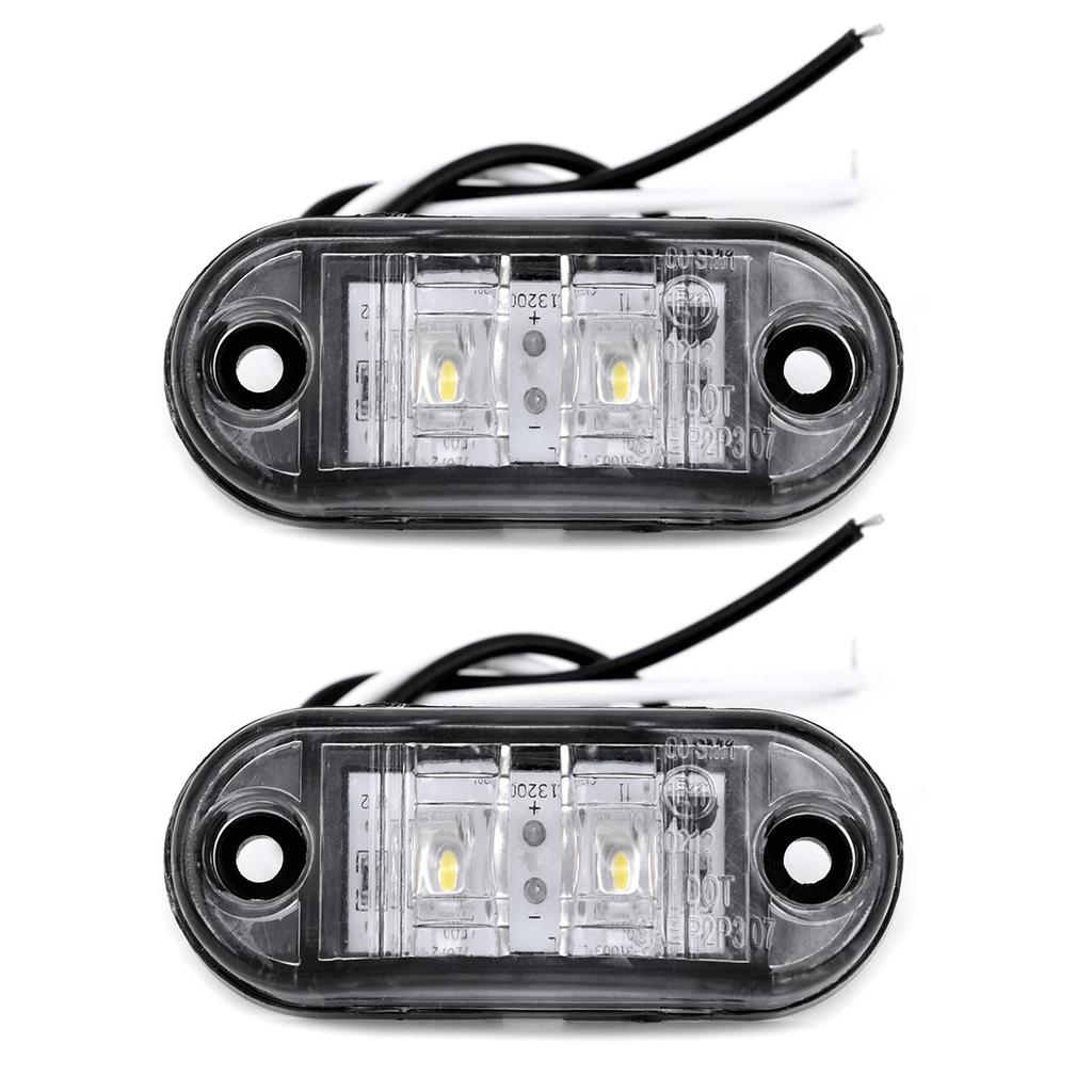 66*28*18 Mm Side Marker Lights DC 10V~30V IP65 12V